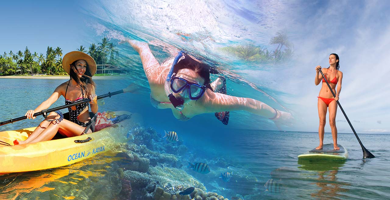 South Maui Kayak Snorkel & SUP Tour, Makena Adventure | South